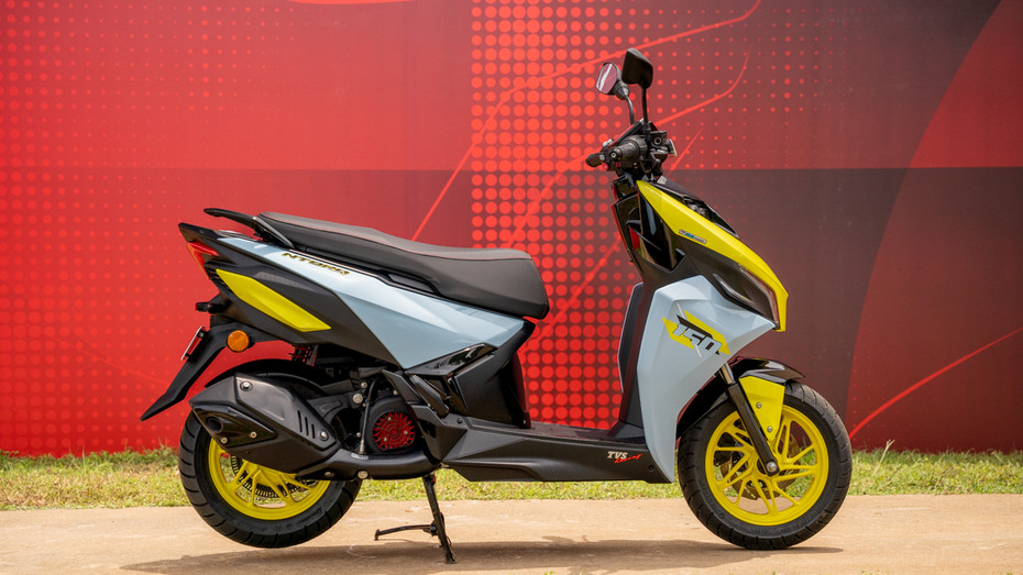 TVS Ntorq 150 Side Profile
