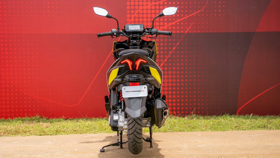 TVS Ntorq 150 Rear Profile