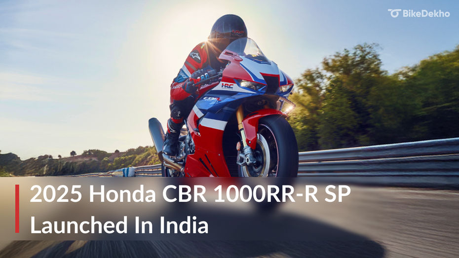 Honda CBR 1000RR-R SP launched in India Honda CBR 1000RR-R SP launched in India