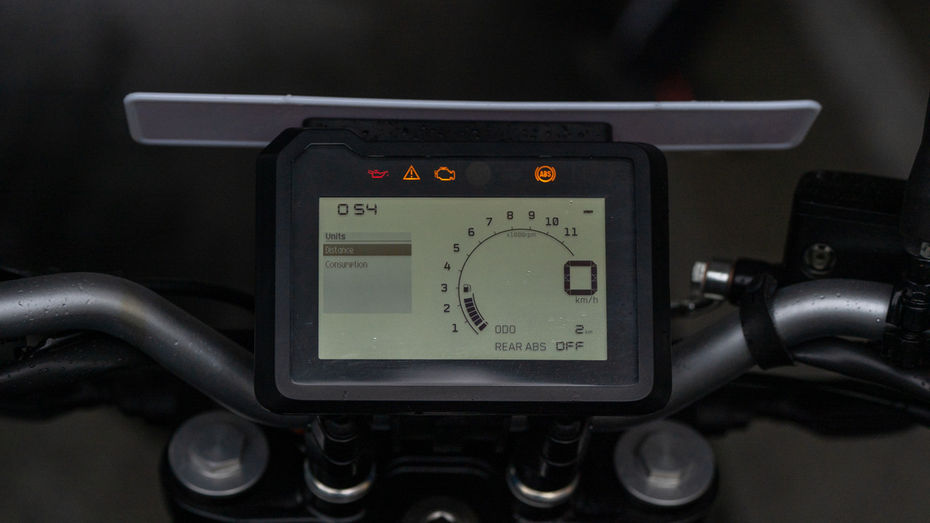 KTM 160 Duke Console