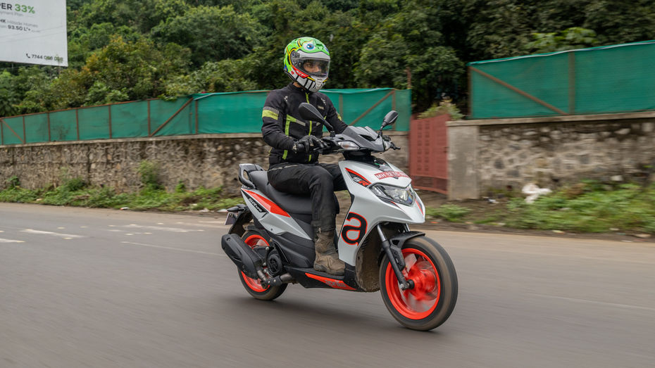 Aprilia SR 175 Ride Quality Aprilia SR 175 Ride Quality