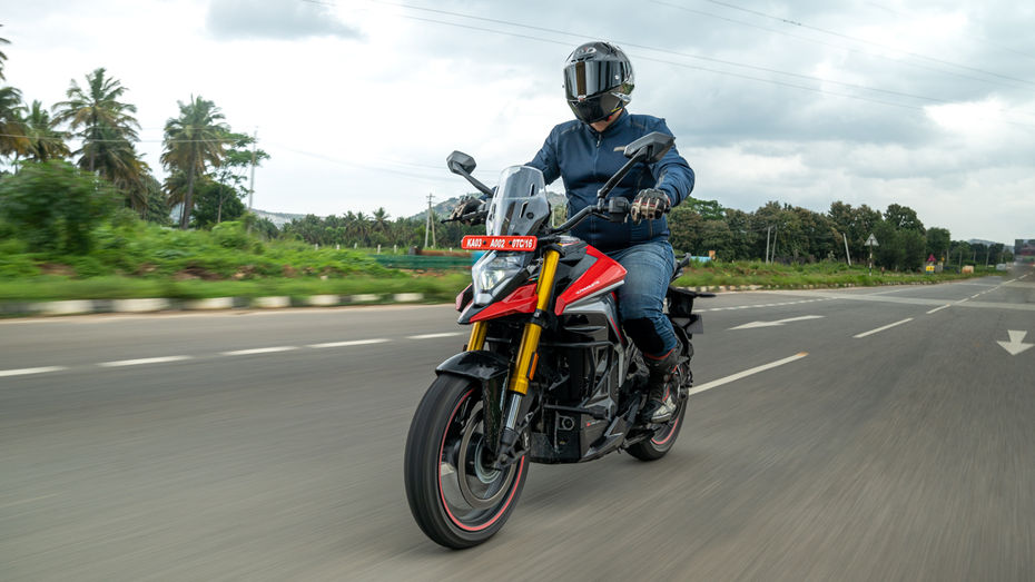 Ultraviolette X-47 Crossover Highway Riding