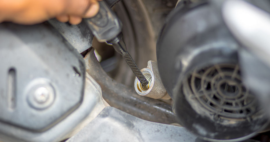 Check engine oil level