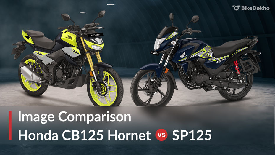 Honda CB125 Hornet vs SP125 Honda CB125 Hornet vs SP125