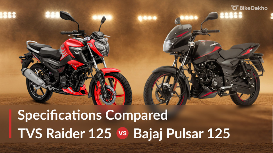 TVS Raider 125 TFT DD vs Bajaj Pulsar 125 Carbon Fibre Split seat
