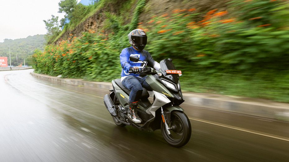 Hero Xoom 160 Highway Riding