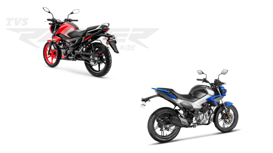 2025 TVS Raider 125 vs Hero Xtreme 125R