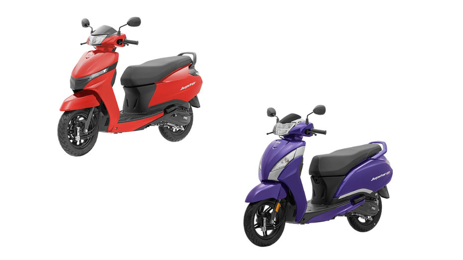 TVS Jupiter 110 vs Jupiter 125 Cheapest Variants: Top 5 Differences Explained TVS Jupiter 110 vs Jupiter 125 Cheapest Variants: Top 5 Differences Explained