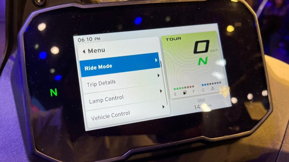 TVS Apache RTX Console TVS Apache RTX Console