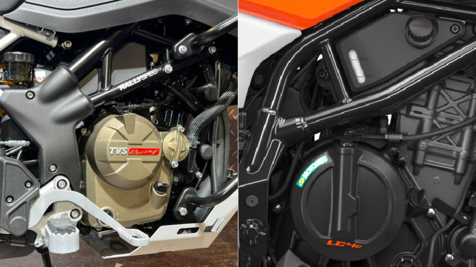 TVS Apache RTX 300 vs KTM 250 Adventure: Specification Comparison TVS Apache RTX 300 vs KTM 250 Adventure: Specification Comparison