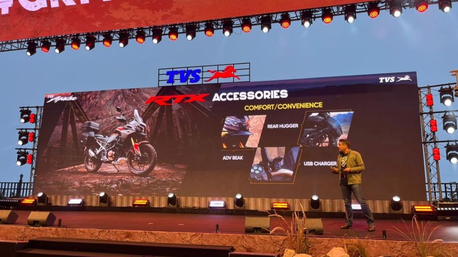 TVS Apache RTX 300 Accessories TVS Apache RTX 300 Accessories
