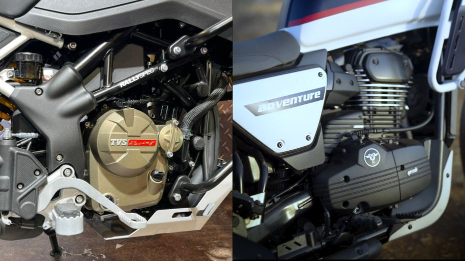 TVS Apache RTX 300 vs Yezdi Adventure: Specification Comparison TVS Apache RTX 300 vs Yezdi Adventure: Specification Comparison