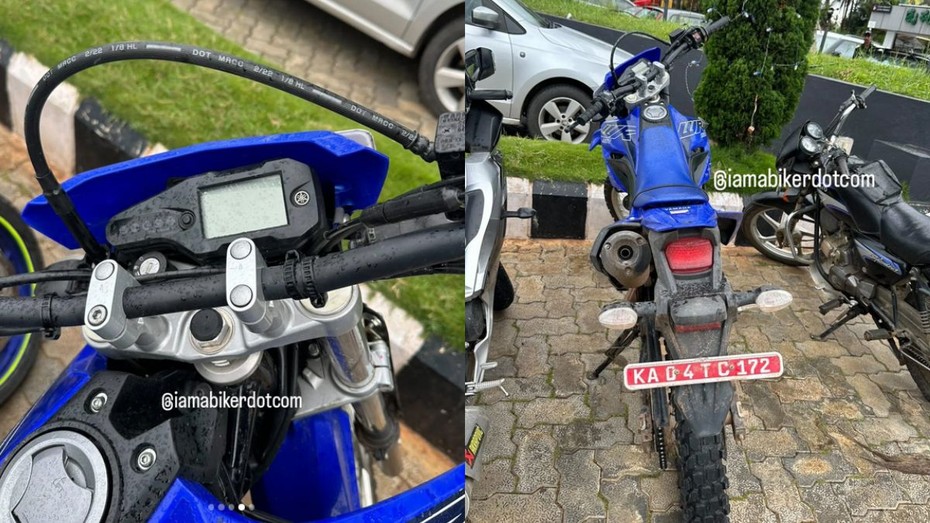 Yamaha WR155 R LCD Console