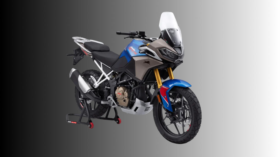 Metallic Blue TVS Apache RTX 300 Metallic Blue