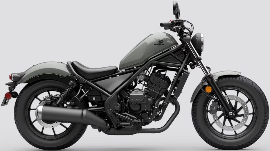 Honda Rebel 300 Pearl Smoky Gray Honda Rebel 300 Pearl Smoky Gray