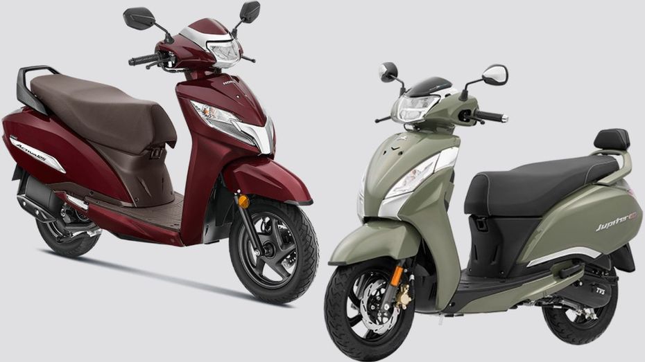 Honda Activa 125 Vs TVS Jupiter 125 Honda Activa 125 Vs TVS Jupiter 125