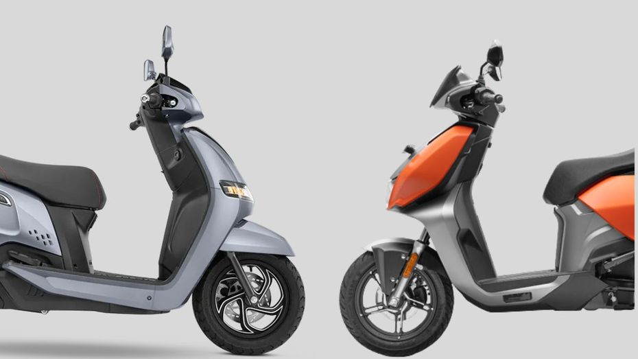 TVS iQube and Vida V2 Underpinnings