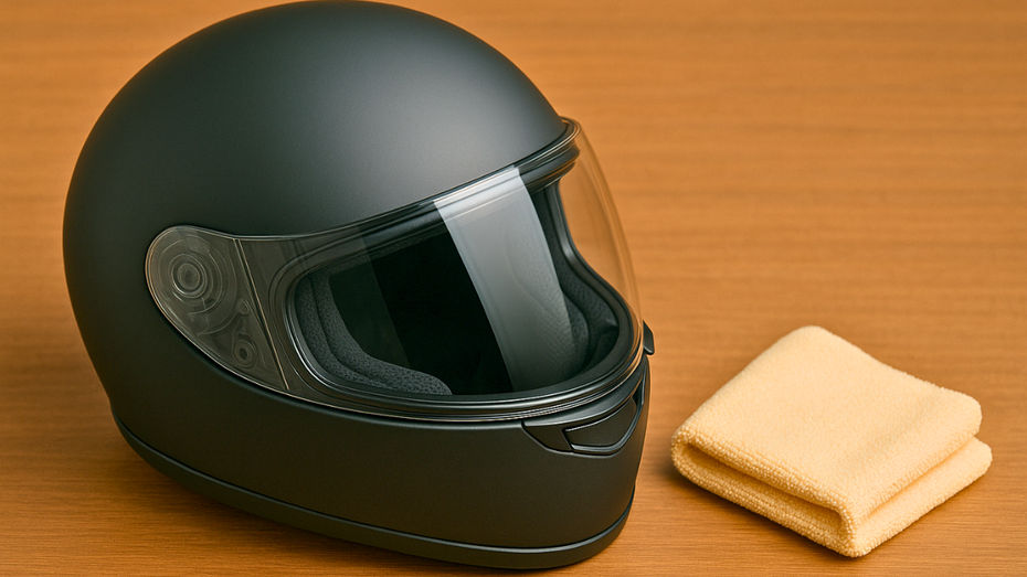 Clean Your Helmet Visor Regularly Clean Your Helmet Visor Regularly