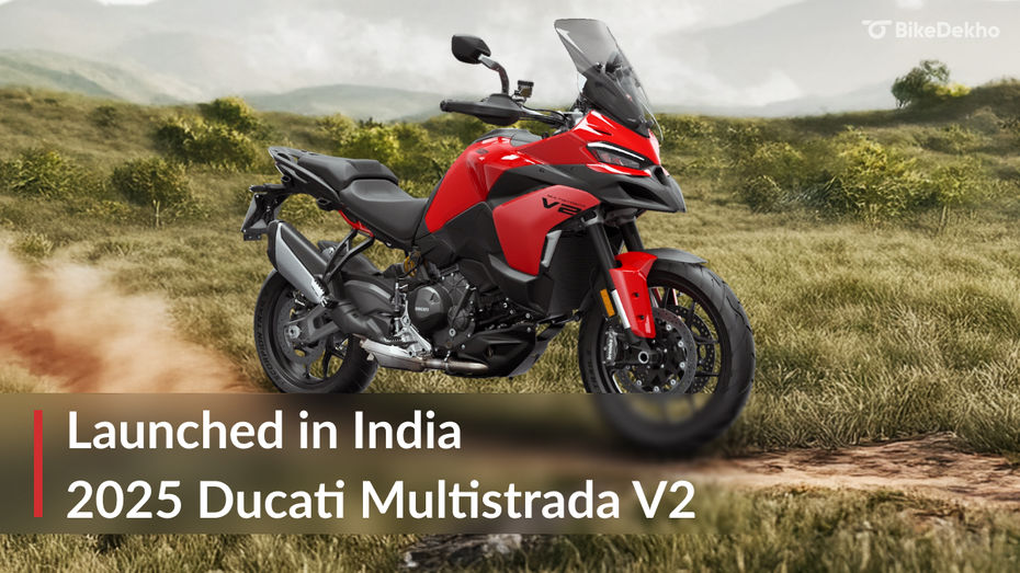 2025 Ducati Multistrada V2 Launched in India: Lighter and Better Than Before 2025 Ducati Multistrada V2 Launched in India: Lighter and Better Than Before