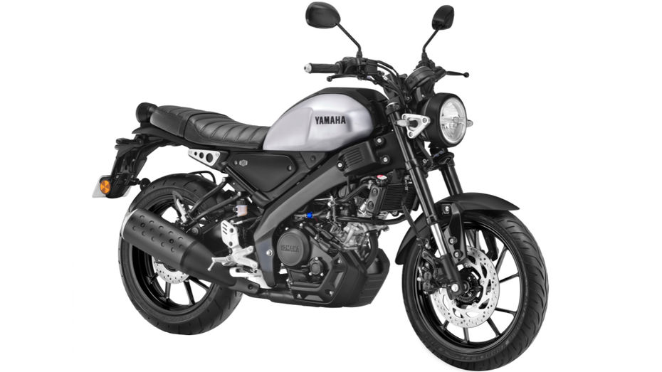 Silver Yamaha XSR155 Silver Yamaha XSR155