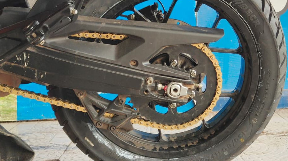 Brass-coated Chain