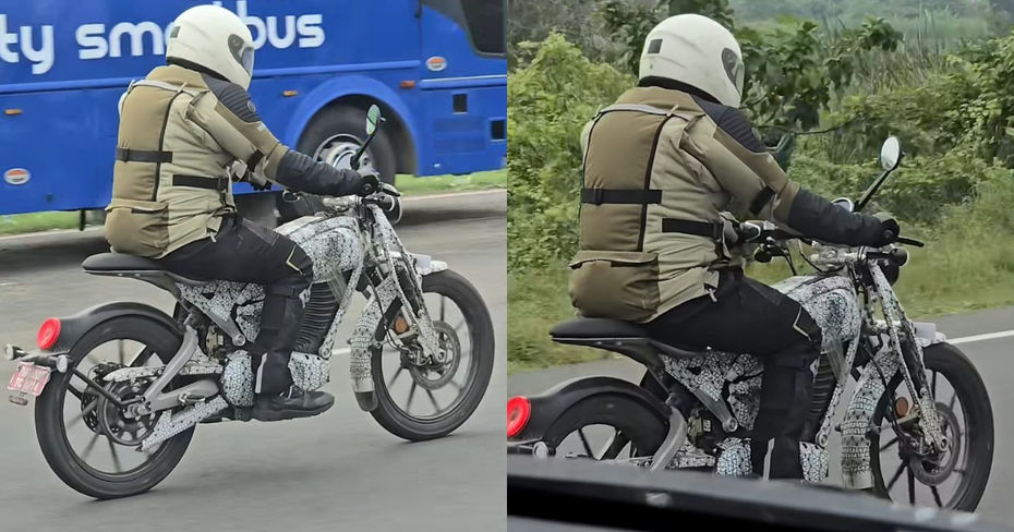 Royal Enfield Flying Flea C6 Electric Bike Spied Again Royal Enfield Flying Flea C6 Electric Bike Spied Again