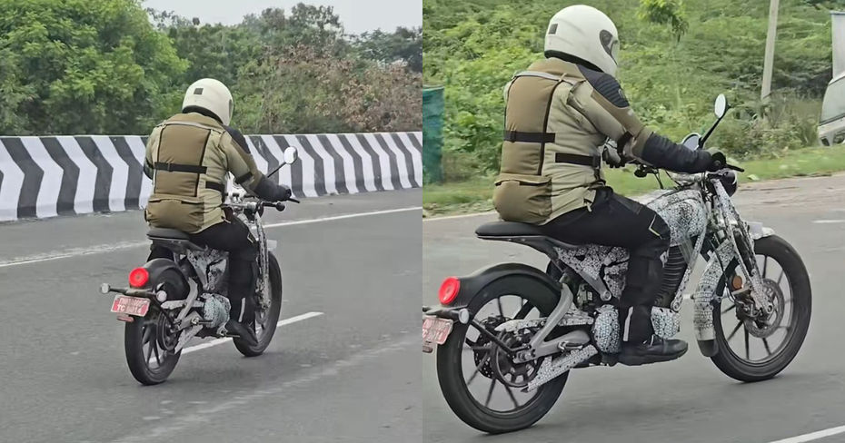 Royal Enfield Flying Flea C6 Electric Bike Spied Again Royal Enfield Flying Flea C6 Electric Bike Spied Again