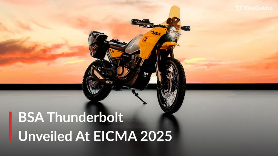 BSA Thunderbolt Adventure Bike Unveiled BSA Thunderbolt Adventure Bike Unveiled