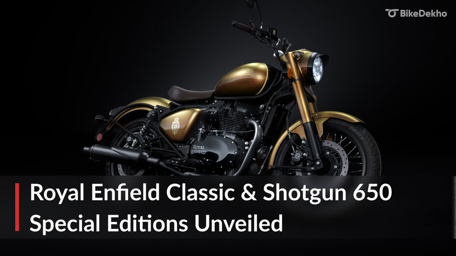 Royal Enfield Classic 650 and Shotgun 650 Special Editions Unveiled Royal Enfield Classic 650 and Shotgun 650 Special Editions Unveiled