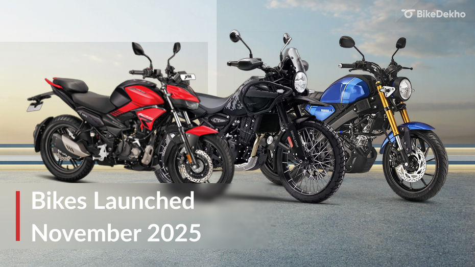 Bikes Launched In India: November 2025 Bikes Launched In India: November 2025