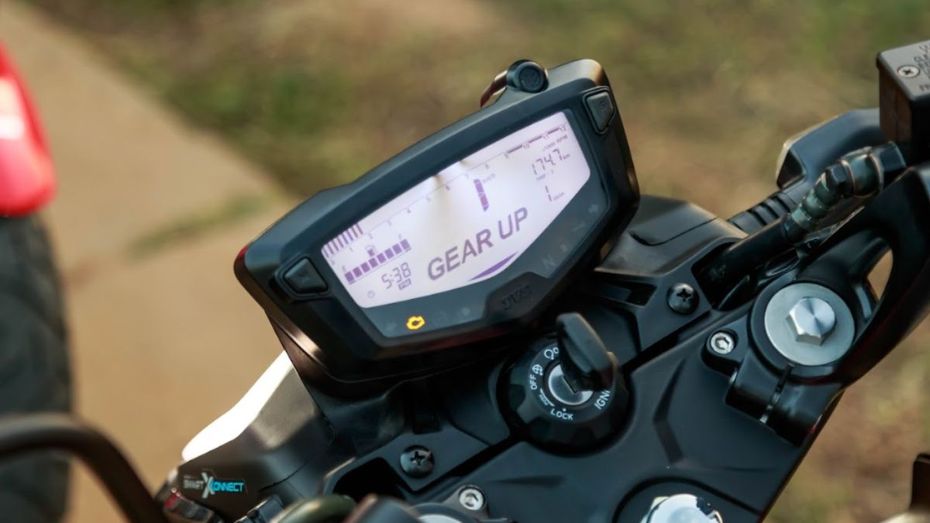 TVS Apache RTR 160 Instrument Console