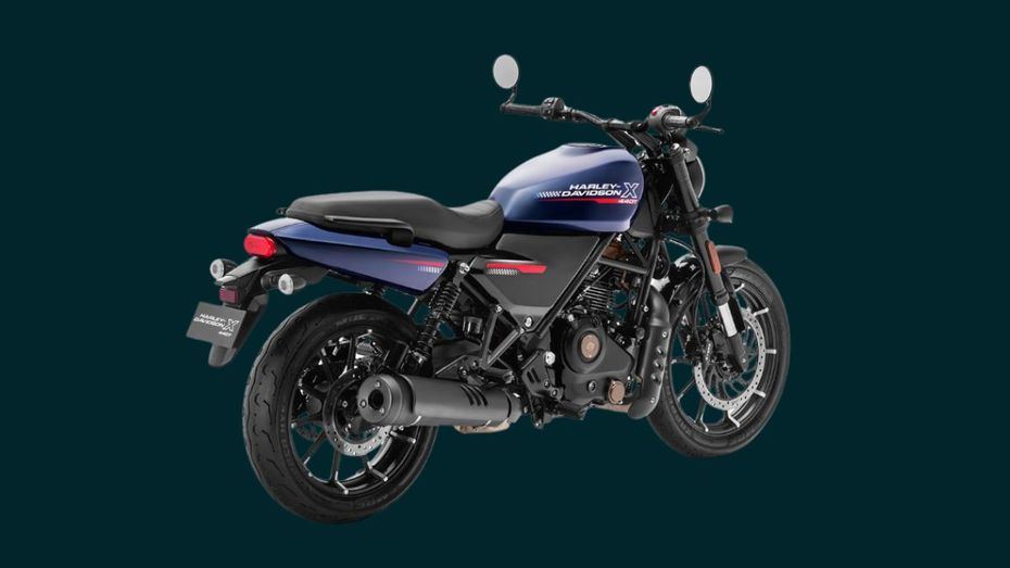 Harley-Davidson X400 T Rear Profile