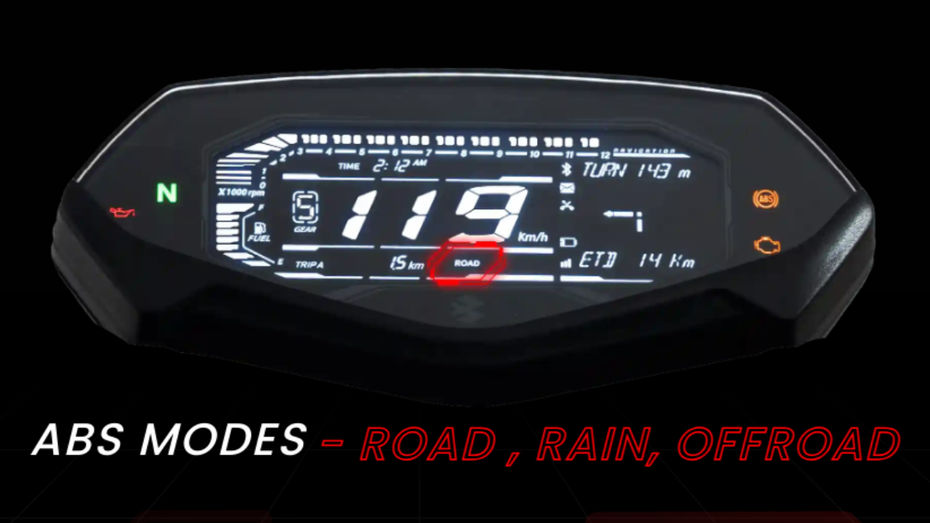 Bajaj Pulsar N160 Instrument Console