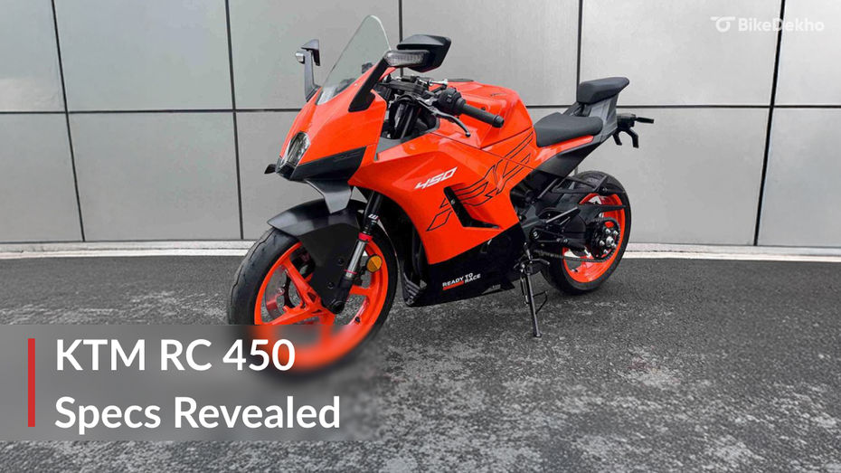 KTM RC450 Production Model Leaked Ahead of Debut KTM RC450 Production Model Leaked Ahead of Debut