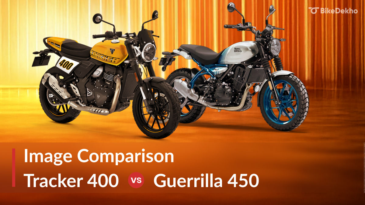 Tracker 450 Triumph Tracker 400 vs Royal Enfield Guerrilla 450: Compared With The ...