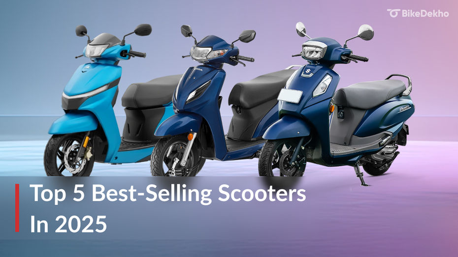 Top 5 Best Selling Scooters in 2025