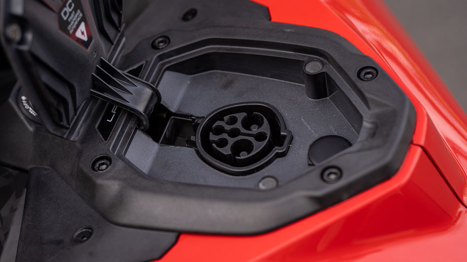Ultraviolette X-47 Crossover Charging Socket