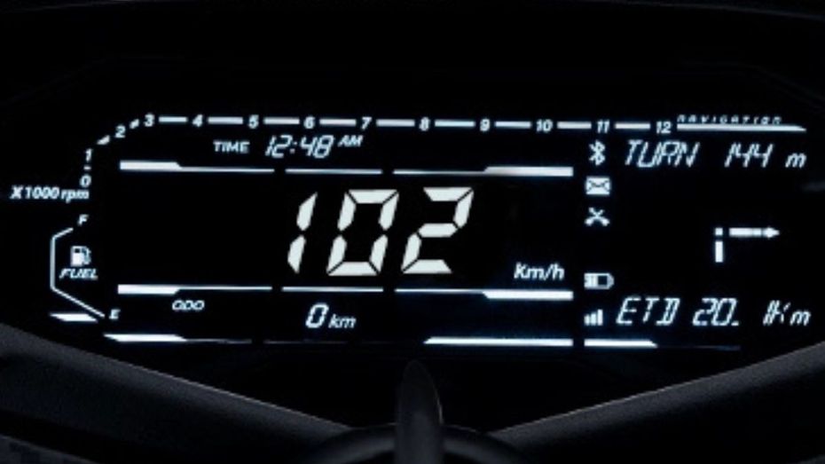 Bajaj Pulsar 220F Instrument Console