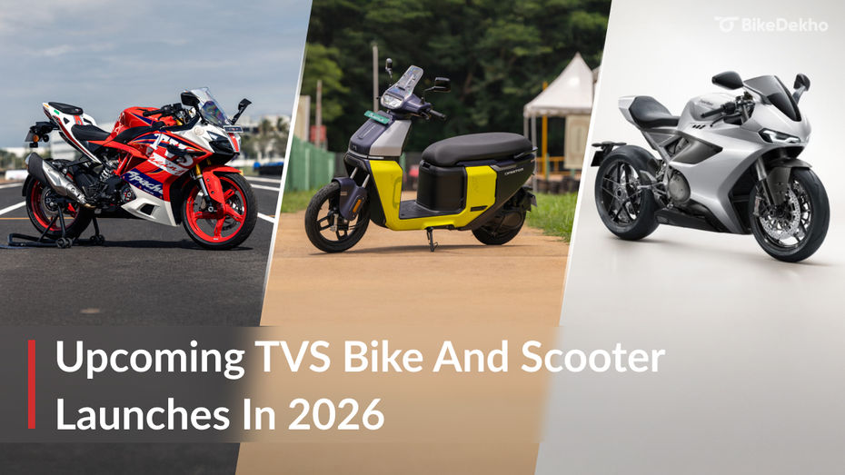 Upcoming TVS Bike And Scooter Launches In 2026 Upcoming TVS Bike And Scooter Launches In 2026