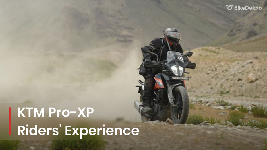 KTM 390 adventure KTM 390 adventure in mountains