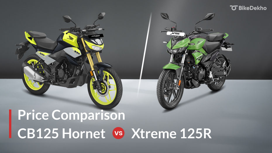 Honda CB125 Hornet Versus Hero Xtreme 125R
