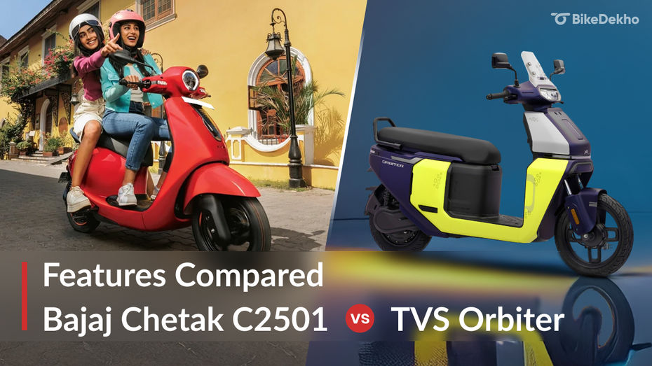 Bajaj Chetak C2501 vs TVS Orbiter