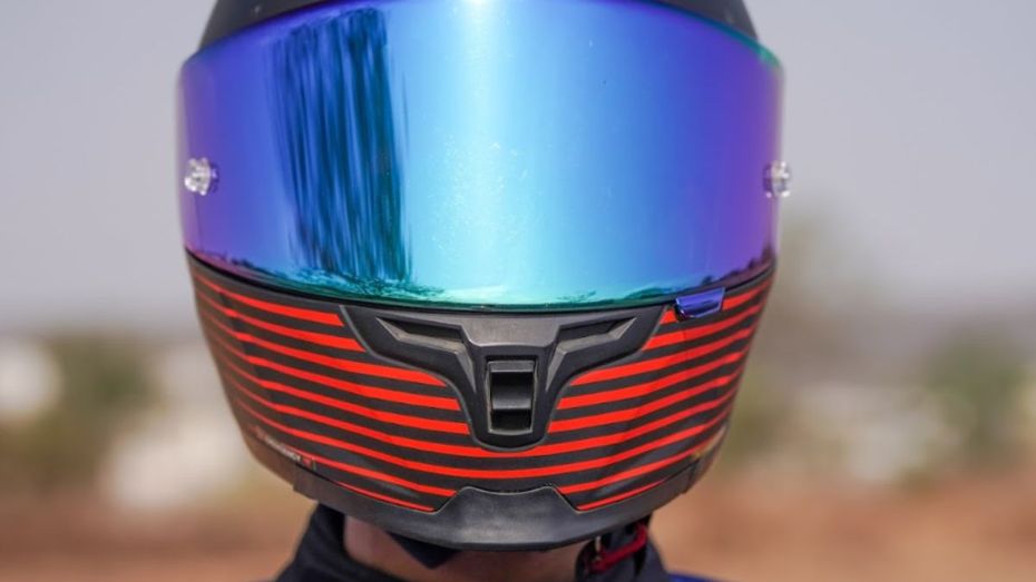 Helmet Visor Scratches