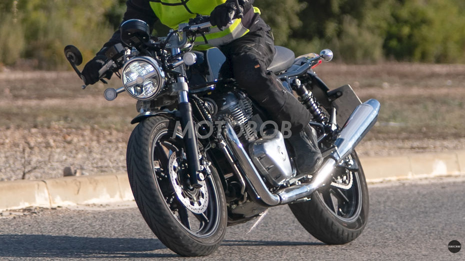 Royal Enfield Continental GT 750 Spied