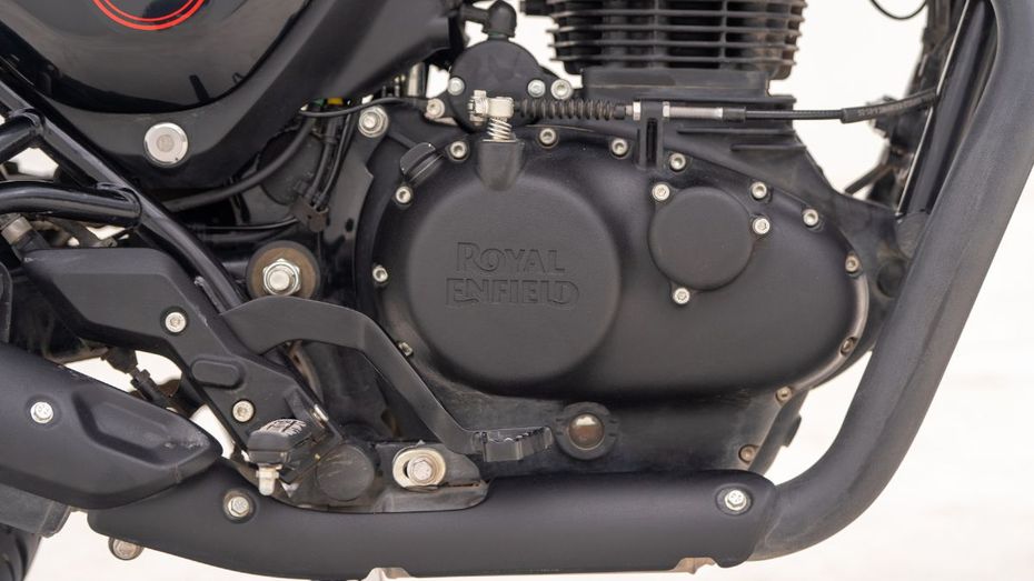 Royal Enfield Hunter 350 Engine