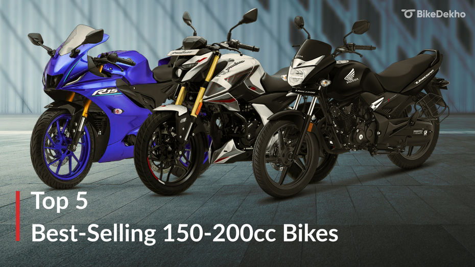 Top 5 Best Selling 150-200cc Bikes In December 2025