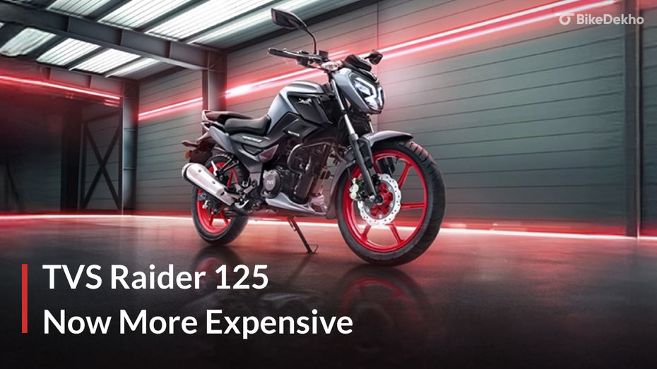 TVS Raider 125 Price Hike