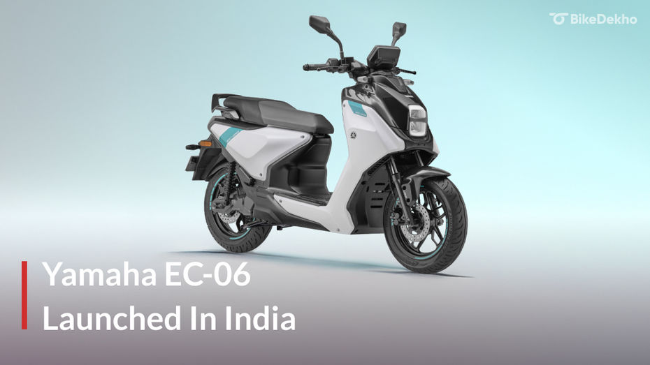 BREAKING News: Yamaha EC-06 Electric Scooter Launched In India At Rs 1,67,600
