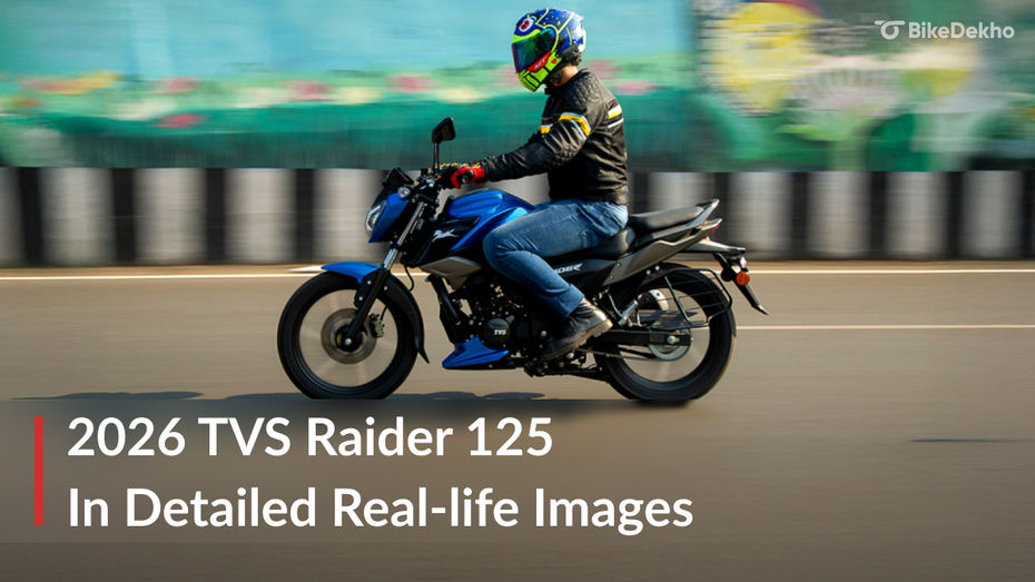 Gallery: 2026 TVS Raider 125 In 10 Detailed Real-life Images Gallery: 2026 TVS Raider 125 In 10 Detailed Real-life Images