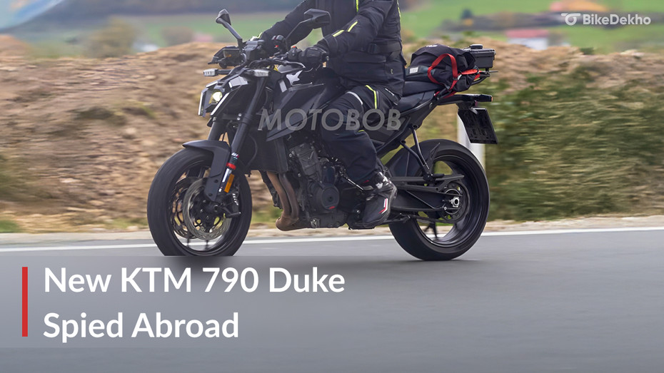 New KTM 790 Duke Spied Testing Abroad